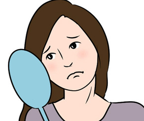 コスメが原因のニキビ