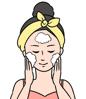 洗顔を見直す